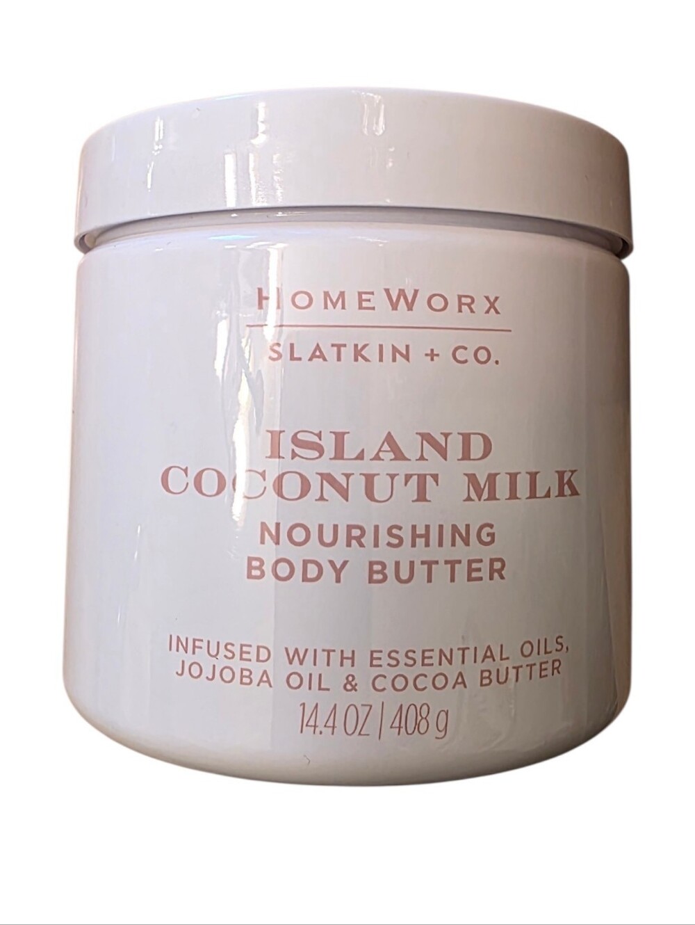HomeWorx Slatkin + Co. Island Coconut Milk Nourishing Body Butter - New